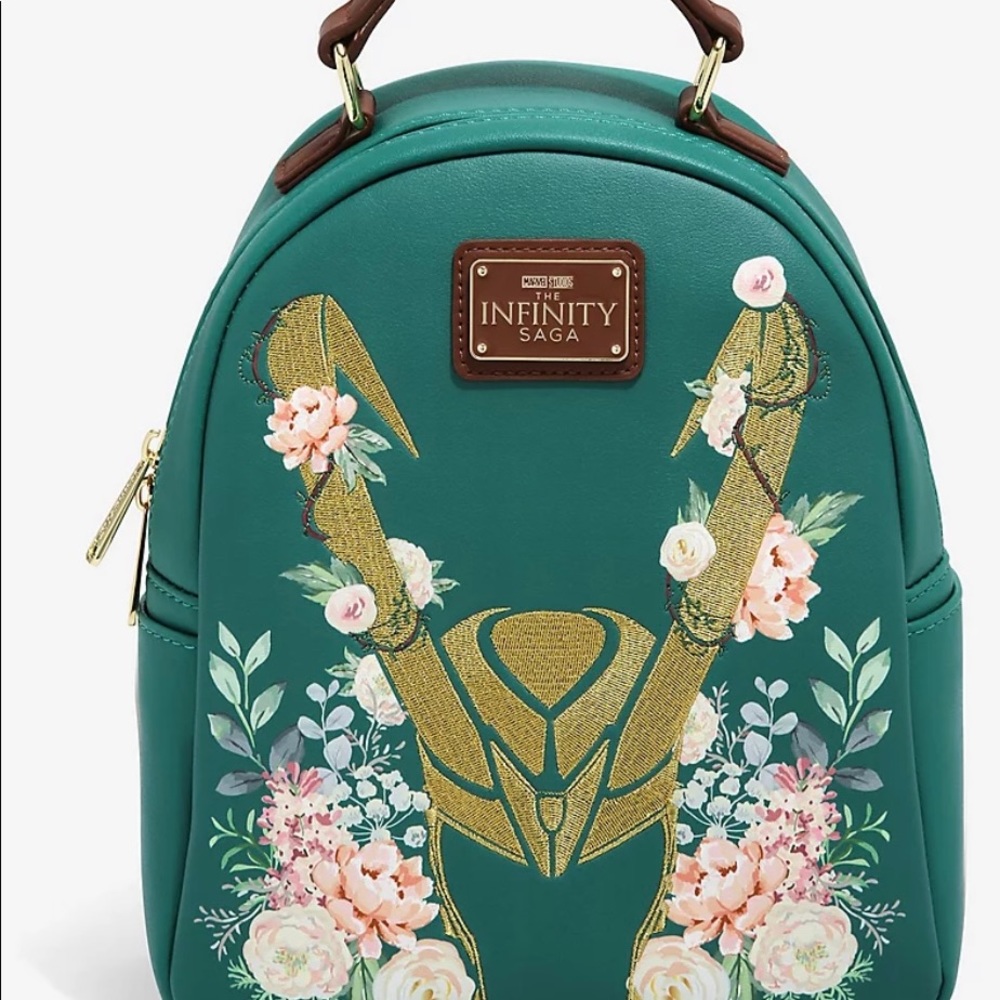 Loungefly Loki Floral Backpack